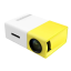 Mini projektor YG300 Prenosné domáce kino Kompaktný projektor LED projektor Domáci prehrávač HDMI port 13 x 8,5 x 4,5 cm 5