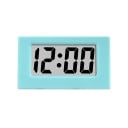 Μίνι ψηφιακό επιτραπέζιο ρολόι 5,9 x 3,5 x 3,2 εκ. Ώρα και ημερομηνία 12ωρη λειτουργία Φορητή μορφή Τροφοδοσία με μπαταρία LR1130 6