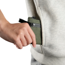 Mini pung 9 x 13 x 1,5 cm X-Pac lynlås pose Etui til mønter nøgler og småting lavet af kulstofneutralt stof 7