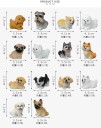 Mini Puppy Figurine Resin Decorative Dog for Dioramas Micro-World Model Landscape Park Garden Figurines Decoration 5