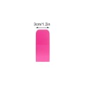 Mini racletă pentru auto compactă 3 cm roză racletă din plastic pentru sticlă feronerie auto pentru curățarea colțurilor și aplicarea foliilor auto 2