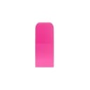 Mini rasqueta para auto compacta 3 cm rosa rasqueta de plástico para vidrio ventanas del vehículo para limpiar rincones y aplicar láminas de cristales 1