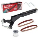 Mini rebarbadora 25 x 2,5 cm Liga de alumínio Com acessórios Ferramenta rotativa multifuncional para desbaste polimento gravação corte acabamento de superfícies 1