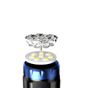 Mini Rechargeable LED Torch S-521 8.1 × 3.1 × 3.1 cm USB-C Magnetic Clip 6 Modes Side Light Pocket EDC 7
