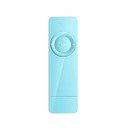Mini reproductor MP3 USB con soporte para microSD de hasta 16 GB Reproductor de música portátil con carga USB 2.0 desde PC Diseño compacto y colorido 7