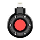 Mini rilevatore di telecamere nascoste 45 cm iOS Rilevatore portatile di intercettazioni e localizzatori GPS Controllo tramite telefono Scanner di sicurezza in plastica ABS 4