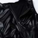 Mini robes en simili cuir avec zip 3