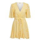 Mini rochie cu dungi 9