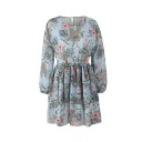 Mini rochie de damă cu imprimeu A2795 7