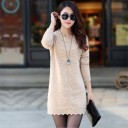 Mini rochie tricotată 7