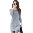 Mini rochie tricotată 5