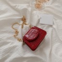Mini sac à main pour femme avec motif serpent 1