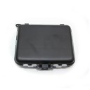 Mini scatola con scomparti per ami e esche 12,2 x 10,5 x 3,4 cm Scatola di stoccaggio portatile per attrezzature da pesca Organizzatore per piccoli accessori da pesca 1