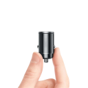 Mini-Schnellladegerät fürs Auto, 100 W, PD QC 3.0-Adapter, USB-C und USB-A auf Zigarettenanzünder, schnelles Laden für zwei Geräte, universelle 5