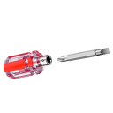 Mini-Schraubendrehersatz 3 Stk Flach 3,9 cm Kreuz 3,9 cm Kombiniert 2 in 1 8,1 cm Präzisionswerkzeug für Reparaturen von Elektronik und Uhren 3