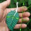 Mini scyzoryk w kształcie liścia 5