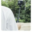 Mini selfie bot állvánnyal TELESIN 2.0 akciókamerákhoz GoPro DJI Insta360 Teleszkópos 15-től 40 cm-ig Alumínium 98 g Csavar a csomagban 2
