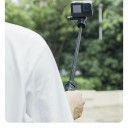 Mini selfie stick com tripé TELESIN com sistema de liberação rápida para câmaras de ação GoPro DJI Insta360 Telescópico 15 a 40 cm Alumínio 2