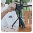 Mini selfie tyč se stativem TELESIN s rychloupínacím systémem pro akční kamery GoPro DJI Insta360 Teleskopická 15 až 40 cm Hliník 6