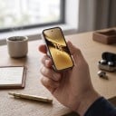 Mini-Smartphone 4 GB RAM und 64 GB ROM Display 3,58 Zoll Netzwerk 4G Dual SIM Kamera 8 Mpx Schwarz mit Karbonmuster Kleines Handy für die Tasche 6