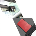 Mini spätné zrkadlo do auta 8,5x6,4 cm Bezpečnostné zrkadlo na opierku hlavy Nastaviteľné detské monitorovacie zrkadlo pre autosedačku bábätka 3