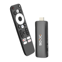 Mini stick TV Android 12.0, 4+32 GB, Quad Core, HDMI 8K, 4K Full HD, Wi-Fi 6, 5 GHz, BT 5.0, control vocal, USB-C, streaming, jocuri, Smart TV 3