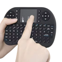 Mini stick TV Android 13 4K HDMI Google Assistant 1+8 GB Full HD Wi-Fi 5 GHz cu mini tastatură wireless 2.4G și touchpad pentru divertisment acasă 7