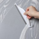 Mini szilikon üvegtisztító és munkafelület 19,7 × 4,5 cm fekete-fehér kézi ablaklehúzó tükörhöz és fürdőszobai felületekhez 4