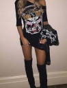 Mini T-shirtkjole 1