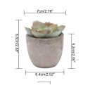 Μίνι τεχνητό φυτό αλόης σε γλάστρα Μικρό ψεύτικο μπονσάι Διακοσμητικό δέντρο Προσομοιωμένο λουλούδι Διακοσμητικό γραφείου Διακόσμηση για το σπίτι 2