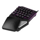 Mini teclado de jogo retroiluminado 2