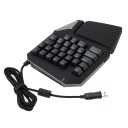 Mini teclado para juegos con retroiluminación 5