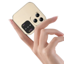 Mini teléfono plegable SERVO i16 Pro 2G Flip 2SIM Pantalla TFT de 1,77" Linterna LED Tipo C Radio FM Jack 3,5mm MicroSD 1000 mAh Bluetooth 7