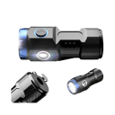 Mini torcia LED ricaricabile S-521 8,1 × 3,1 × 3,1 cm USB-C magnete clip 6 modalità luce laterale EDC 2