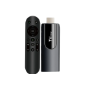 Mini TV Stick Android 13 4K HDMI Google Assistant 2+16 GB Full HD Wi-Fi 2.4/5GHz with Mini Wireless Keyboard 2.4G with Touchpad Home Entertainment 4