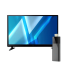 Mini TV Stick Android 14 2+16 GB HDMI 8K Bluetooth 5.2 Wi-Fi 2,4/5 GHz Quad-Core Controllo vocale ATV Smart TV MP4 MOV VOB Intrattenimento domestico 3