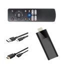 Mini TV Stick Android 14 2+16 GB HDMI 8K Bluetooth 5.2 Wi-Fi 2.4/5 GHz Quad Core Sterowanie głosowe ATV Smart TV MP4 MOV VOB Rozrywka domowa 2