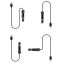 Mini USB Heizgerät für Aquarien 10W Automatischer Thermostat 26 °C Tauchheizer mit Schutz für kleine Becken bis 2,5 l Ohne Display 5V 2A 8