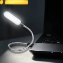 Mini USB LED Lamp with Flexible Goose Neck 6 LED Length 31 cm Powered by USB 5 V Black For Laptop Power Bank and Night Reading 2