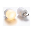 Mini USB LED lampička 5 ks Teplé biele svetlo 1 W 5 V 23 x 42 mm ABS a PC Biela Nočná svetlo do notebooku powerbanky a nabíjačky 8