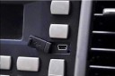 Mini USB Male to USB-A Female Adapter with a Short Cable of Approximately 10 cm for Connecting Devices with a USB-A Connector to a Mini USB Port Black 2