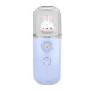 Mini USB nano nebulizzatore 30 ml 10 x 3,7 cm Umidificatore portatile con coniglietto Tonico per il viso con una leggera nebbia per viaggiare e a casa 2
