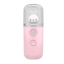 Mini USB nano pulverizador 30 ml 10 x 3,7 cm Humidificador portátil com coelho Refrescador de pele com névoa fina para viajar ou em casa 2