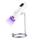 Mini UV LED lampa na nehty Přenosná se stojánkem a digitálním displejem 9 x 2,4 cm 3 W baterie 400 mAh USB-C Na gelové nehty i manikúru 1