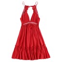 Mini vestido de mujer con encaje 7