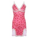 Mini vestido de verano con cerezas 1