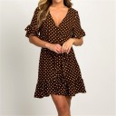 Mini vestido de verano con lunares 6
