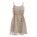 Mini vestido de verano con tirantes 8