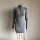 Mini vestidos com gola 3