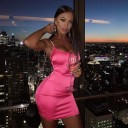 Mini vestidos de alças 1